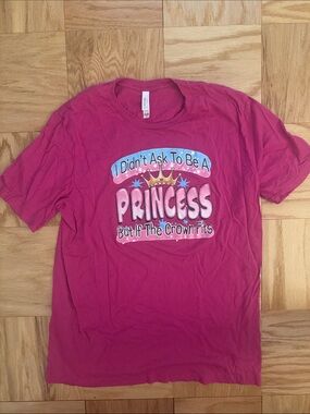 Womens' Pink 'Princess' Graphic Tee